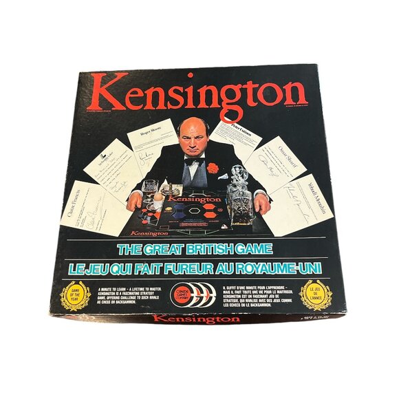 KENSINGTON The Great British Board Game Vintage Whale Toys Ltd. Canada - Picture 1 of 6